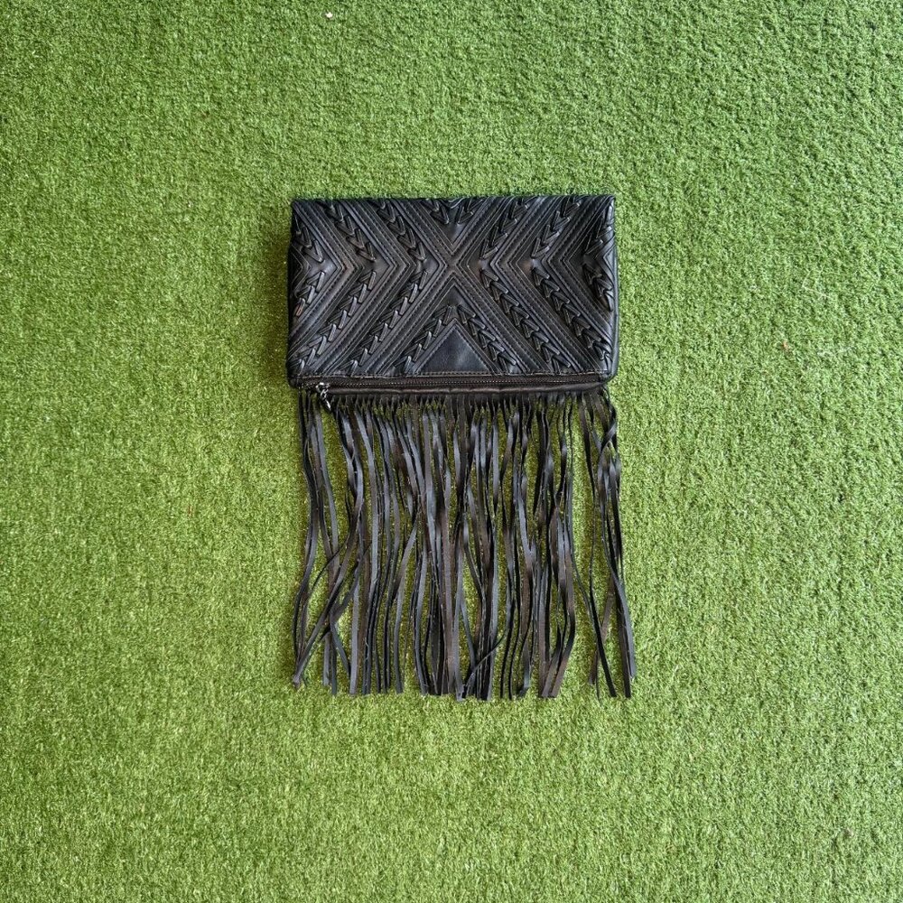 Boho Grunge Fringe Bag